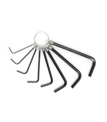 LLAVE ALLEN STEIN CARBONO C/ANILLA 8PC