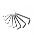 LLAVE ALLEN STEIN CARBONO C/ANILLA 8PC