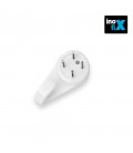 COLGADOR PARED (BLISTER 4 UNID) INOFIX