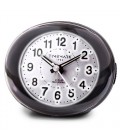 DESPERTADOR LUZ LED Y SNOOZE NEGRO