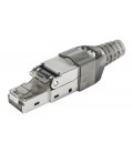 Clavija RJ45 CAT6A blindada desmontable