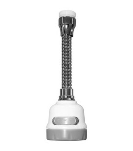 Cabezal multidifusor de 360º para grifo