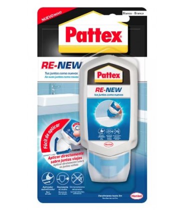 PATTEX SILICONA RE-NEW BLANCO 80 ml