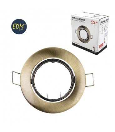 ARO HALOGENO OSCILANTE ORO VIEJO EDM