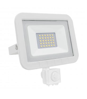 PROYECTOR LED 20W CON SENSOR BLANCO