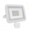 PROYECTOR LED 20W CON SENSOR BLANCO