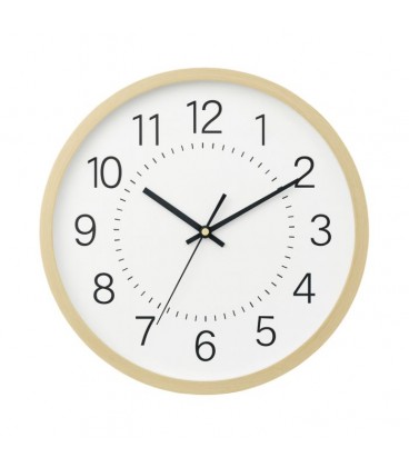 RELOJ DE PARED NÓRDICO/BLANCO REDONDO 30