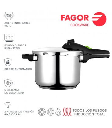 OLLA SUPER RÁPIDA RAPID 4L INOX 18/10