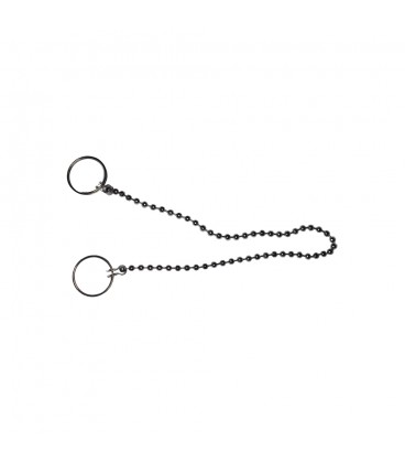 CADENA DE BOLAS CROMADA - BAÑERA - 45cm 