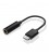 Adaptador Conector Tipo C a Jack NEGRO