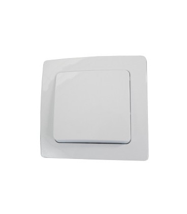 COMMUTADOR EMPOTRABLE BLANCO DH