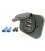 Adaptador USB dual con tapa