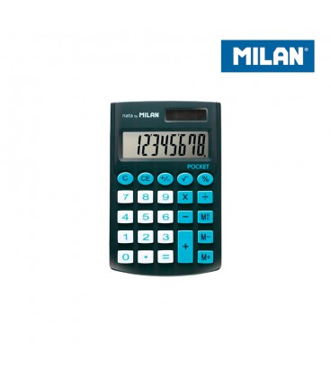  CALCULADORA POCKET NEGRA 8 DIGITOS