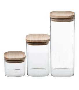 SET 3 BOTES HERMETICOS APILABLES