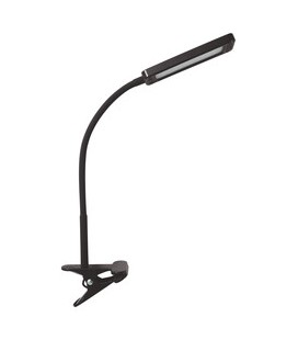 Flexo Led Pinza 6W LC Negro