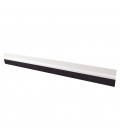Burlete adhesivo PVC con flecos 1M - Bl