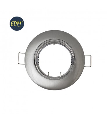 ARO HALOGENO OSCILANTE NIQUEL MATE EDM