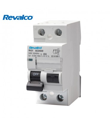 DIFERENCIAL 2 POLOS REVALCO 40A 30MMA