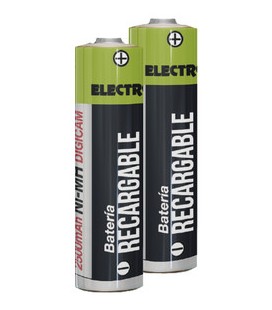 Bateria recargables 2xAA