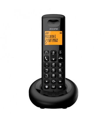 Teléfono inalámbrico ALCATELE160BLK