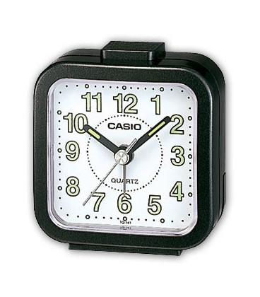 DESPERTADOR ANALOGICO NEGRO CASIO