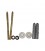 JUEGO TORNILLOS DE WC DE LATON - 5x75MM