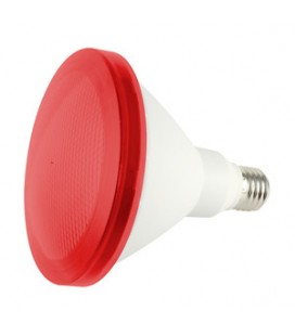 REFLECTORA LED PAR 38 18W ROJA E27