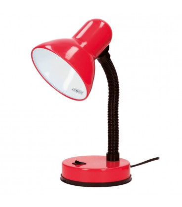 Flexo sobremesa Bell E27 Rojo