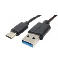 CABLE USB A 3.0 a USB C 3.1, 2m.