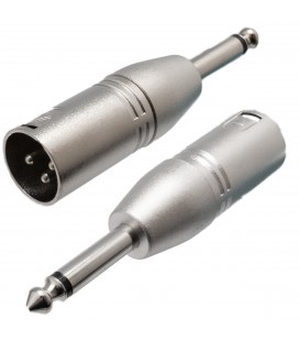 6.4mm Jack Mono a 3p XLR Macho