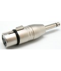 6.4mm Jack Mono a 3p XLR Hembra