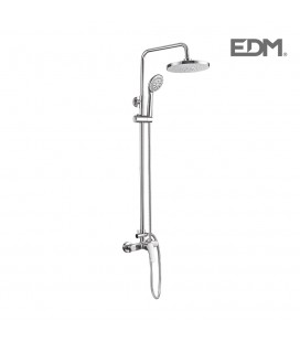 BARRA BAÑO CON MONOMANDO, ROCIADOR SUP.