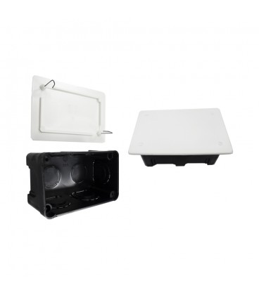 CAJA RECTANGULAR 20X130X60MM GARRA METAL