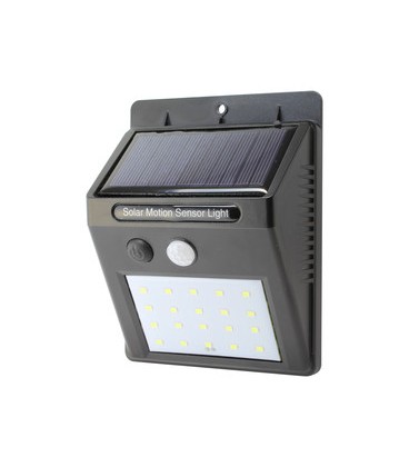Mini aplique solar LED recargable