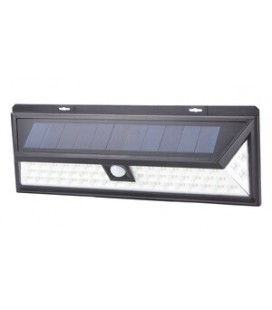 Aplique solar LED recargable, de pared.