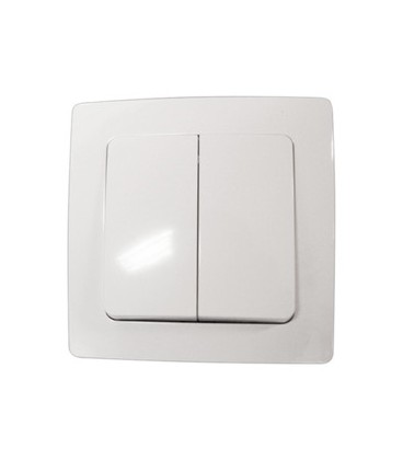DOBLE INTERRUPTOR EMPOTRAR
