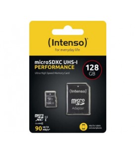 Tarj Memoria Micro SD con Adaptador x128