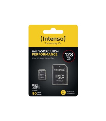 Tarj Memoria Micro SD con Adaptador x128