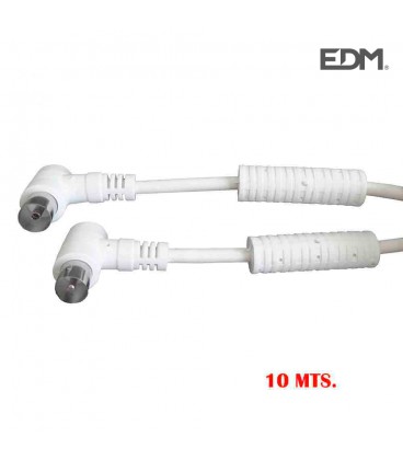 PROL, TV ACODADA CON FILTRO 9,5MM 10M