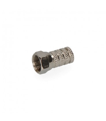CONECTOR "F" PARABOLICA METALICO