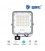 Proyector aluminio con sensor 30W 6500K