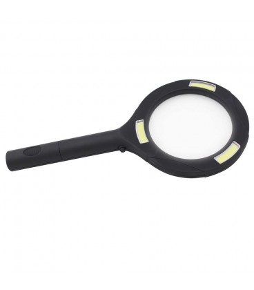 Lupa LED 3 aumentos 3W