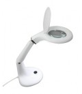 Lupa bifocal de sobremesa con LEDs. 10W.