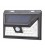 Aplique solar 5W LED recargable, pared