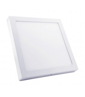 Plafón LED cuadrado.Sup.24W.Blanco.CCT