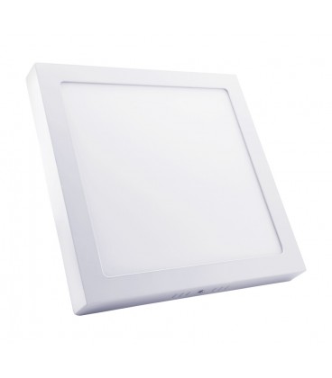 Plafón LED cuadrado.Sup.24W.Blanco.CCT