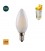 VELA LED FILAM. MATE 4,5W E14 CALIDA