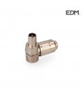 CLAVIJA TV ACODADA METALICA 9,5MM