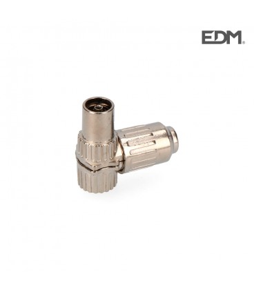 BASE TV ACODADA METALICA 9,5MM