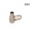 BASE TV ACODADA METALICA 9,5MM